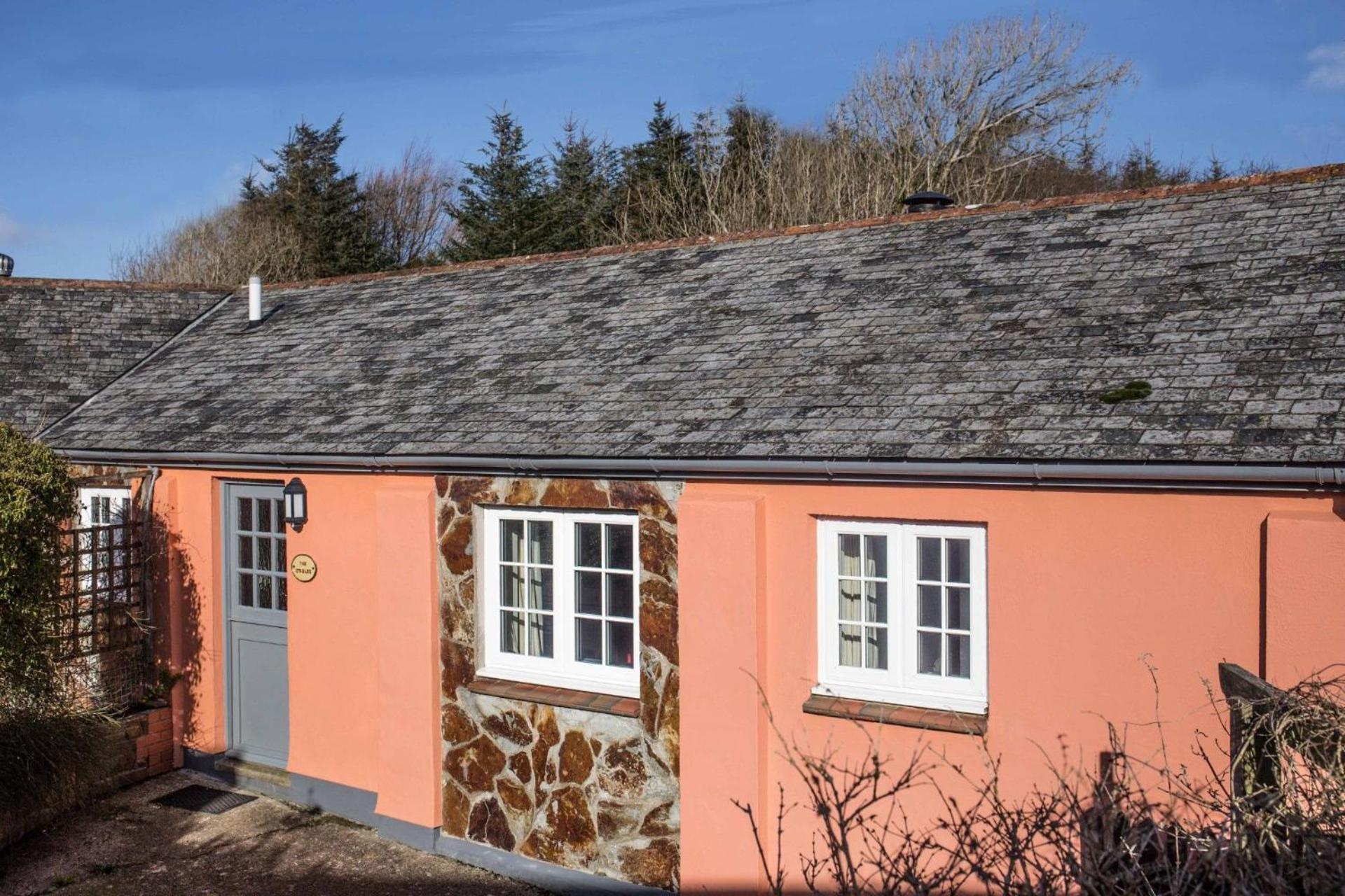 The Stables Villa Hartland Exteriör bild